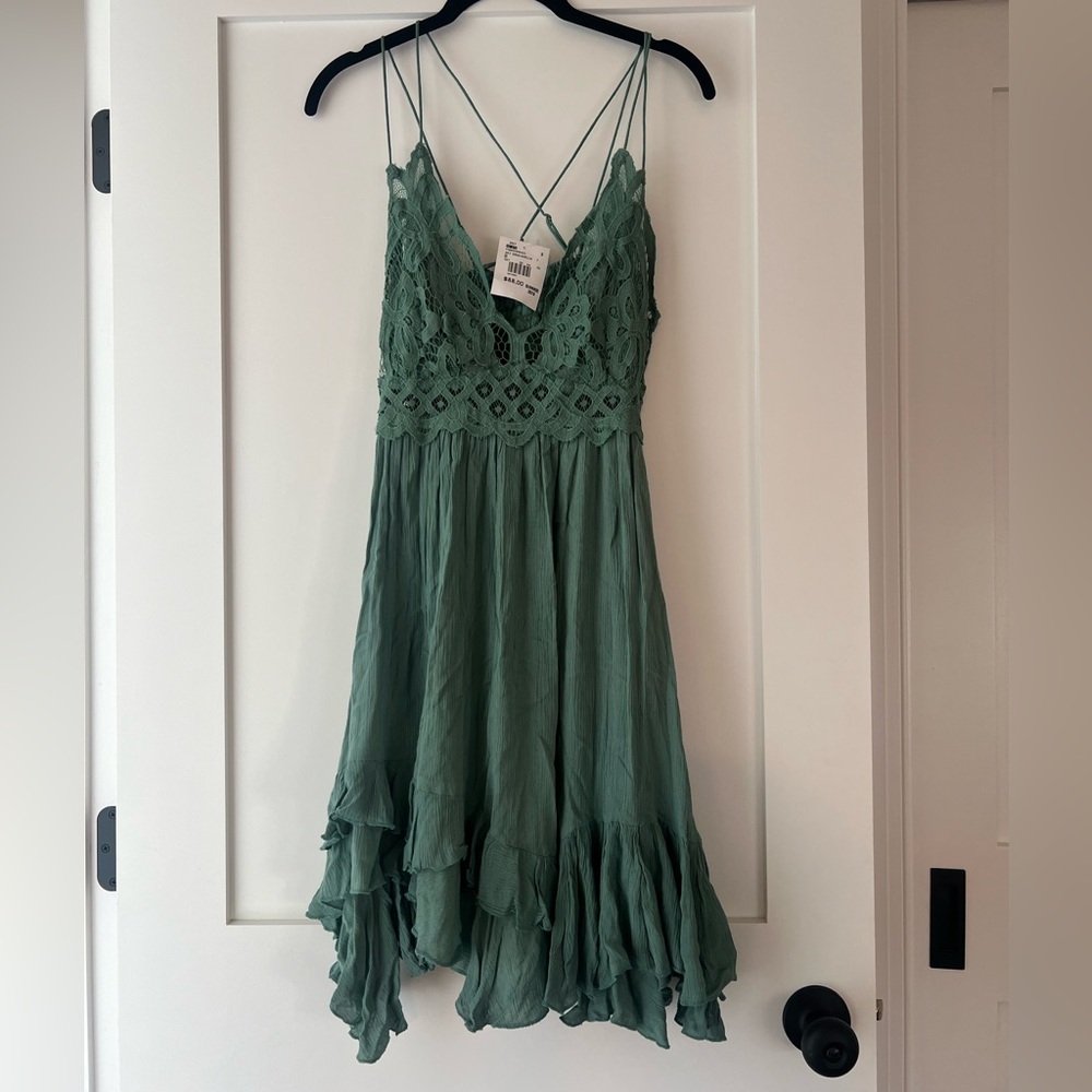 Free People Turquoise Dress